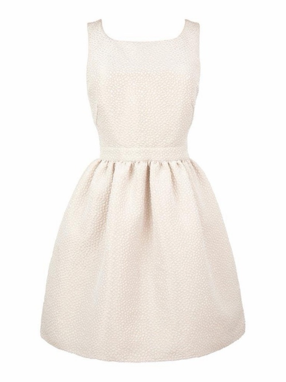 Engagement party sparkle Sleeveless Dress with Bow - Audrey Hepburn wedding